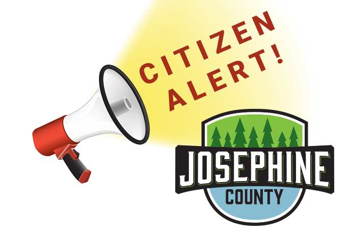 Josephine County Residents - Register For Citizen Alert